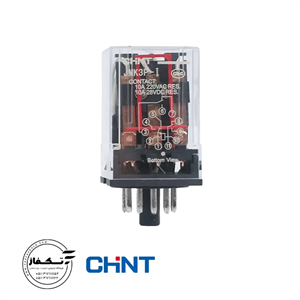 رله شیشه ای 3 کنتاکت چینت 11 پایه، 110 ولت، بدون سوکت