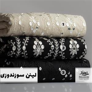پارچه لینن سوزن دوزی