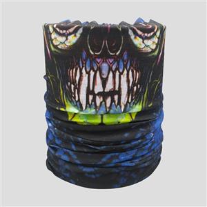 اسکارف طرح دهان جمجمه مدل Fish کد Pst-496d6