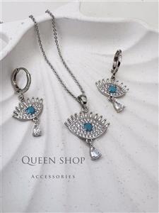 نیسمت YSX سیلور طرح چشم آویز نگین