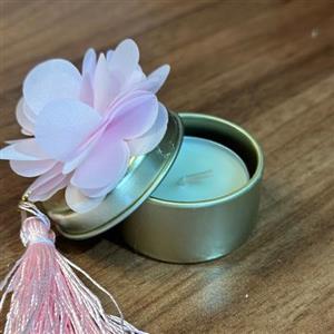 تور دسته گل عروس لب مروارید ارتفاع 30 سانت