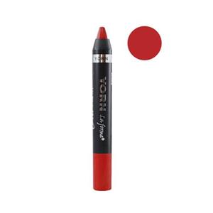 رژ مدادی ضد آب یورن قرمز 118 Yorn Pencil Lipstick