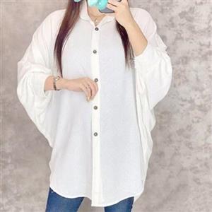 تونیک  تابستانی زیبا و  خنک  آستین خفاشی و مچی