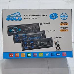 ضبط ماشین  پنل ثابت بلوتوث دار آی سی کوچک تغییر رنگ