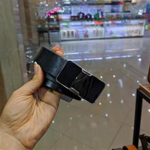 کمربند چرم گاومیشی با سگک مجلسی خارجی