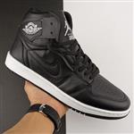 کفش جردن Nike Jordan 1 مردانه  رنگ مشکی زیره سفید سایز41تا 44 ( کتونی جردن - نایک جردن- کفش نایک جردن - nike jordan 1 )