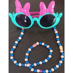 بند عینک مرواریدی کودکانه