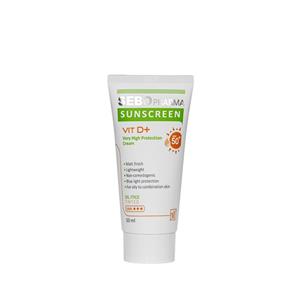 کرم ضد آفتاب فاقد چربی رنگی سبوفارما SPF50 حجم 50 میلی لیتر