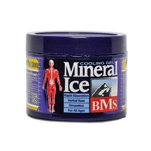 ژل خنک کننده بدن مینرال آیس کاسه ای بی ام اس Mineral Ice حجم 200 میلی لیتر BMS Mineral Ice Cooling Body Lotion
