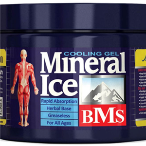 ژل خنک کننده بدن مینرال ایس کاسه بی ام Mineral Ice حجم 200 میلی لیتر BMS Cooling Body Lotion 