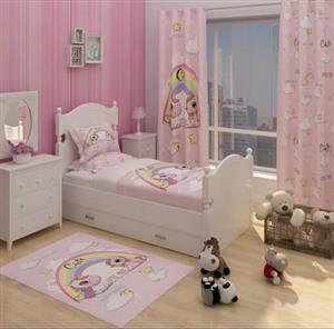 ست کامل اتاق خواب نوزاد و نوجوان شامل پتو بالشت گارد پرده فرشینه لوستر غیره 2 