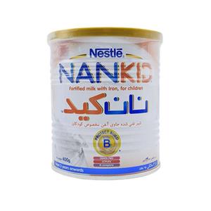 شیر خشک غنی شده حاوی آهن نان کید نستله مقدار 400 گرم Nestle NANKID Vanilla Fortified Milk - 400 gr