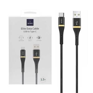 کابل تبدیل USB به USB-C ویوو مدل ED-101 طول 1.2 متر