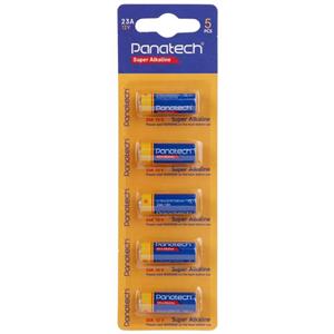 باتری ریموت کنترل Panatech Super Alkaline 12V 23A بسته ۵ تایی