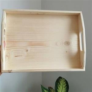 سینی چوبی عرشیا سفید