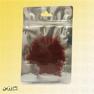 زعفران نگین درجه1 خراسان-10گرمی-طلای سرخ زرّین