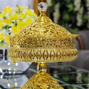 شکلات خوری متوسط پایه دار آزالیا طلایی 