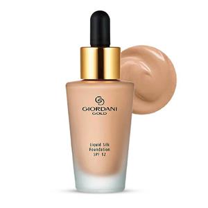 کرم پودر ابریشمی جیوردانی گلد Liquid Silk SPF12 اوریفلیم 30 میل-32922 Oriflame Liquid Gold Giordani Silk Foundation SPF12 30ml-32922