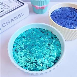 اکلیل درشت رنگ سبزآبی کیفیت عالی