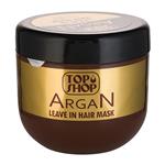 ماسک مو بدون نیاز به آبکشی حاوی روغن آرگان 500میل تاپ شاپTop Shop Argan Oil Leave In Hair Mask 500ml