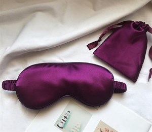 چشم بند خواب مدل ساتن ابریشم