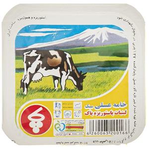 خامه عسلی پرچرب پاک 100 گرمی