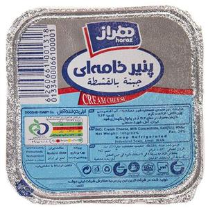 پنیر خامه ای پرچرب هراز 100 گرمی