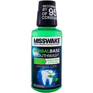 دهانشویه گیاهی Herbal Base میسویک 400 میلی لیتری