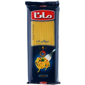 بسته 4 عددی ماکارونی قطر ۱.۴ مانا 1 کیلوگرمی