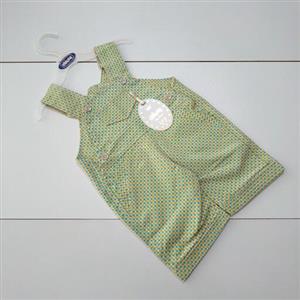 سرهم پیشبندی نوزادی لباس اسپورت سرهمی بچگانه در دو سایز 0تا6ماه و 6تا12ماه