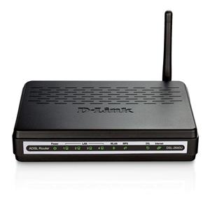 مودم-روتر بی‌سیم دی لینک DSL-2640U/N D-Link DSL-2640U/N Wireless ADSL2+ 4-Port Modem Router