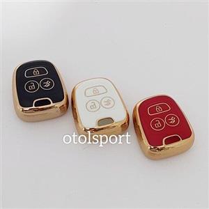 کاور ریموت سرامیکی لاکچری براق  3 دکمه خودروهای ایران خودرویی