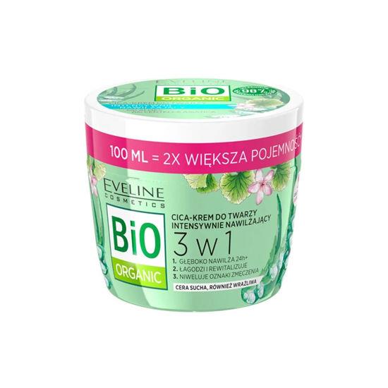 کرم مرطوب کننده بایو ارگانیک آلوئه ورا اولاین Eveline