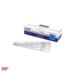 خط کش پلاستیکی آریا Arya 8030 20cm