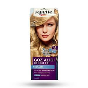 کیت رنگ مو پلت مدل GOZ ALICI RENKLER شماره 00-0 بلوند خیلی روشن 