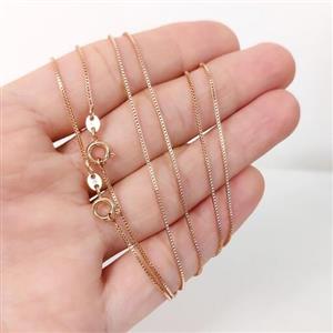 زنجیر ژوپینگ ونیزی با قفل گرد با آبکاری طلا و رنگ ثابت و ضد حساسیت