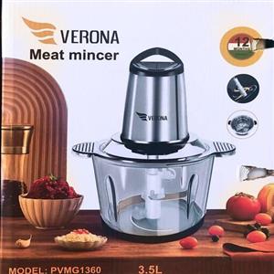 خردکن ورونا  VERONA لیتر  3.5  کاسه پیرکس شیشه 2 سرعته 4 تیغه