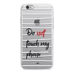 Do Not Touch My Phone Case Cover For iPhone 6 plus   6s plus