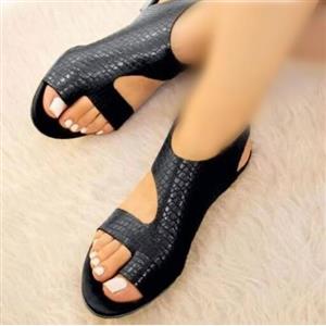 انگشتی پوست ماری (37 تا 40 ) - صندل انگشتی - کفش تابستونی- کفش تابستانی- کفش انگشتی- کفش دخترانه