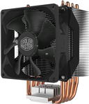 فن خنک کننده پردازنده Cooler Master Hyper H412R|فناوری تماس مستقیم| 4 لوله حرارتی مسی| هیت سینک آلومینیومی فشرده با فن 92 میلی متری PWM | سازگار با AMD و اینتل- زمان تحویل 2 تا 3 هفته کاری