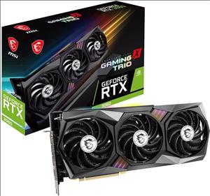 کارت گرافیک MSI مدل MSI GeForce RTX 3060 GAMING Z TRIO 12G- زمان تحویل 2 تا 3 هفته کاری