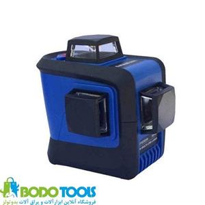 تراز لیزری سه بعدی 360 درجه هیوندای (لیزر قرمز) با کیف BMC مدل 3D600