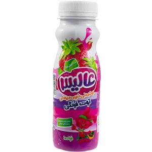 شیر توت فرنگی مدت دار عالیس 200 میلی لیتری