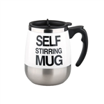 ماگ قهوه شینگهای مدل Xinhui Auto Magnetic Mug Stainless Steel Self Stirring 350ml