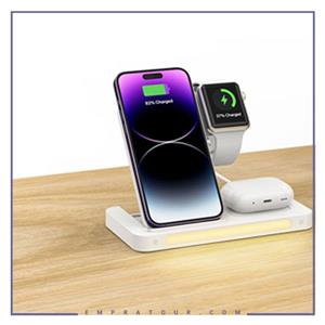 شارژر وایرلس 4 کاره رسی Recci Wirless Charger RCW-31