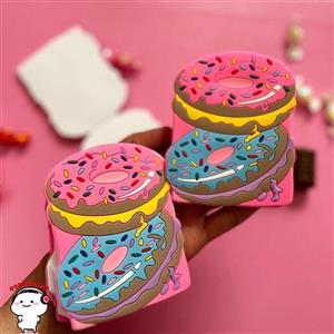 دفترچه دونات سلیکونی معطر