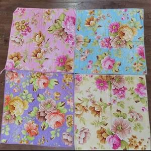 دستمال آنجل گل درشت 40در40