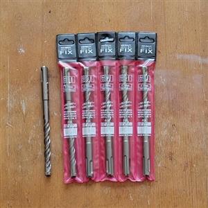 مته چهار شیار چهار الماسه شماره 10 طول 160 میلیمتر فیکس