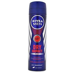 نیوآ اسپری درای ایمپکت پلاس مردانه Nivea Dry Impact Spray For Men 150ml