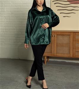 شومیز ساتن مجلسی زنانه